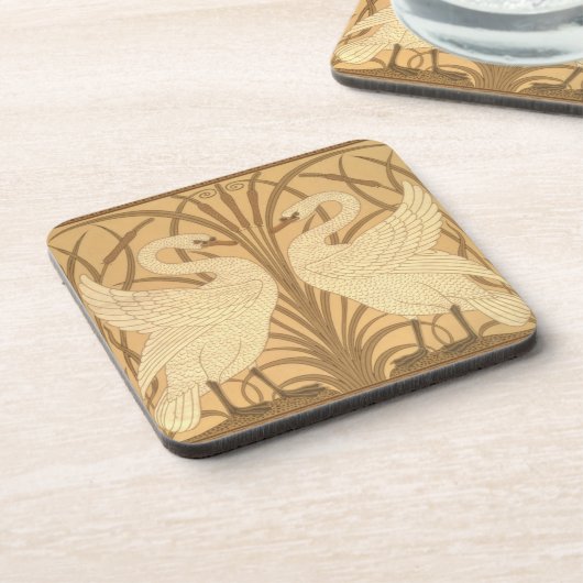 Schwantapetenentwurf Untersetzer (Linke Seite)