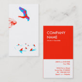 Schwantauchen Visitenkarte (Vorne/Hinten)