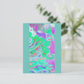 Schwanz Art Postkarte (Stehend Vorderseite)