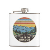 Schwanz der Drachengebirge Flachmann (Vorderseite)