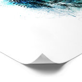 Schwanz der Humming-Bird-Funktion Poster (Ecke)