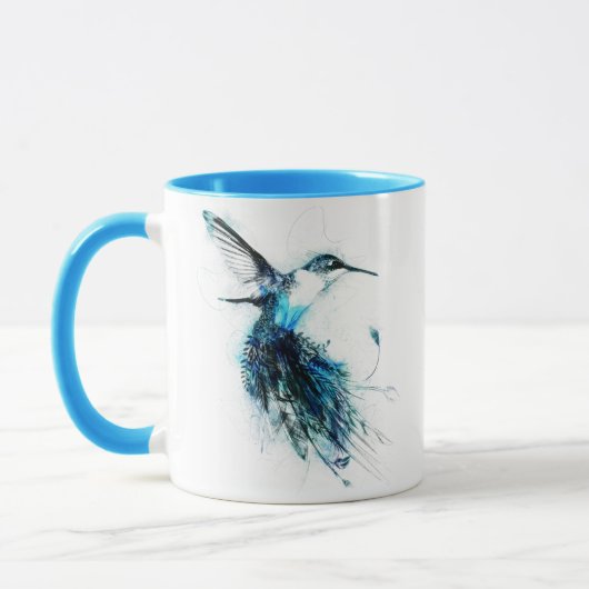 Schwanz der Humming-Bird-Funktion Tasse (Links)