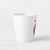 Schwanz der männlichen Türkei verteilen Herbstfarb Milchtasse (Vorderseite)