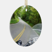 Schwanz des Drachen Keramik Ornament (Rechts)