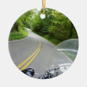 Schwanz des Drachen Keramik Ornament (Vorne)