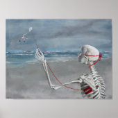 "Schwanz des Drachens" von Christiane Cegavske Pos Poster (Vorne)