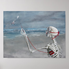 "Schwanz des Drachens" von Christiane Cegavske Pos Poster