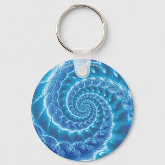 Schwanz des Schlüsselanhängers des Eisdrachen Schlüsselanhänger (Vorderseite)