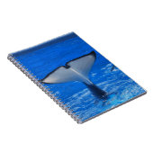 Schwanz eines Wal-Notizbuches Notizblock (Rechte Seite)