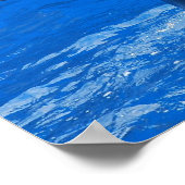 Schwanz eines Whale-Posters Poster (Ecke)