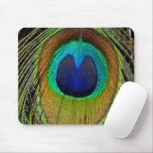 Schwanz-Federn für männliche Pfau Mousepad (Mit Mouse)