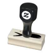 Schwanz Gummistempel (Stempel)