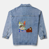 Schwanz harem jeansjacke (Rückseite)