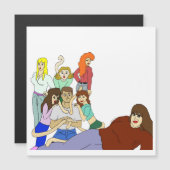 Schwanz harem magnetkarte (Vorne/Hinten)