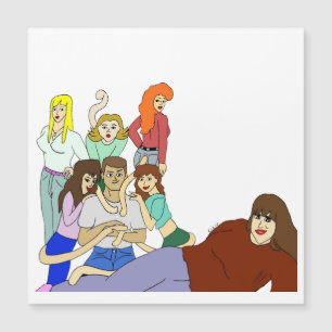 Schwanz harem magnetkarte