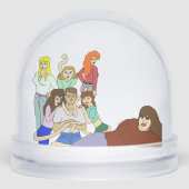 Schwanz harem schneekugeln (Vorderseite)