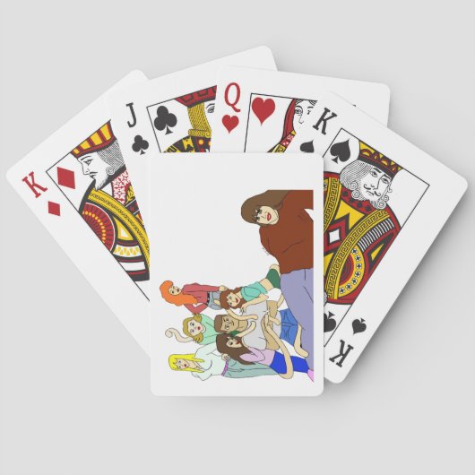 Schwanz-Harem Spielkarten (Rückseite)