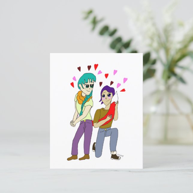 Schwanz Liebe (Stehend Vorderseite)