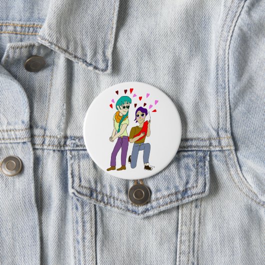 Schwanz Liebe Button (Beispiel)