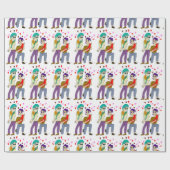 Schwanz Liebe Geschenkpapier (Flach)