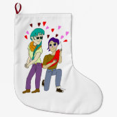 Schwanz Liebe Großer Weihnachtsstrumpf