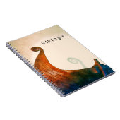 Schwanz-Notizbuch Wikingers Longship Notizblock (Rechte Seite)