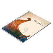 Schwanz-Notizbuch Wikingers Longship Notizblock (Linke Seite)