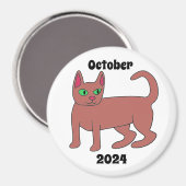 Schwanz, Oktober 2024 Magnet (Vorderseite/Rückseite)