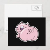 Schwanz Postkarte (Vorne/Hinten)