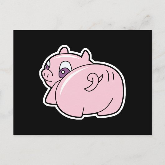 Schwanz Postkarte (Vorderseite)