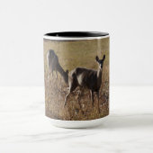 Schwanz-Rotwild Tasse (Zentrum)