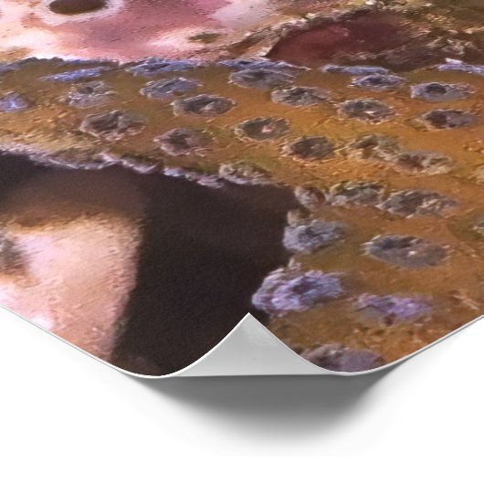 Schwanz Spot Blenny Poster (Ecke)