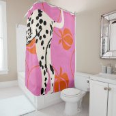 Schwanz und Textur Duschvorhang (Beispiel)