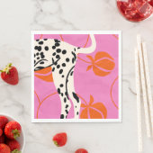 Schwanz und Textur Serviette (Beispiel)