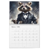 Schwanz und Tuxedos 2025 Calendar Klasse Kreaturen Kalender (Feb 2026)