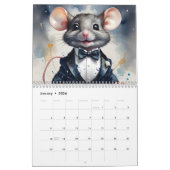 Schwanz und Tuxedos 2025 Calendar Klasse Kreaturen Kalender (Jan 2026)