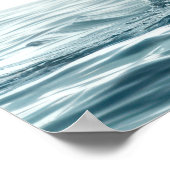 Schwanz von Walen aus dem Ozean Poster (Ecke)