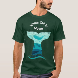 Schwanz von Walen T-Shirt