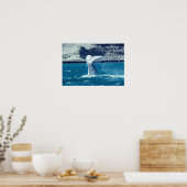 Schwanz von Whale - Argentinien Poster (Küche)