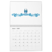 Schwanz-Wachse Kalender (Mär 2027)