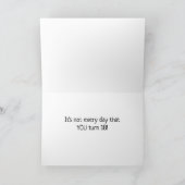 *SCHWANZ WAGGING EVENT* SIE SIND **18** KARTE (Innenseite)