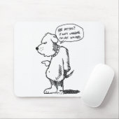 Schwanz Wagging nicht Mousepad (Mit Mouse)