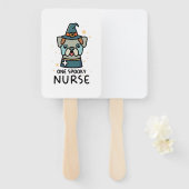 Schwanz-Wagner Spaß zu Halloween ein seltsamer Kra Fächer (Vorne und Hinten)