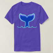 Schwanz Whale T-Shirt (Design vorne)