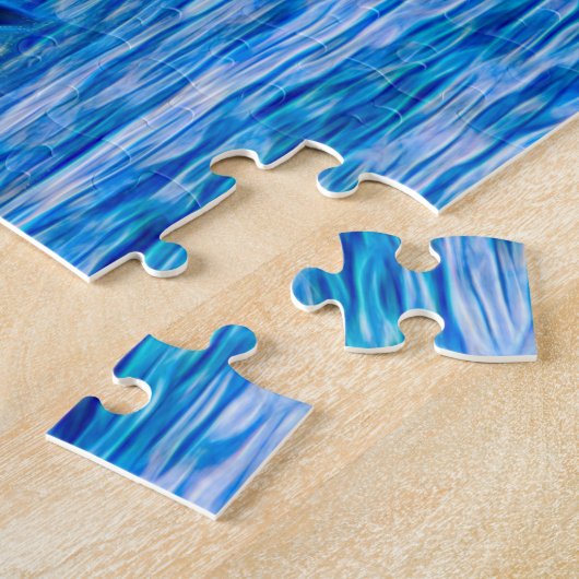 Schwanz Whale vor der Küste von Maui, Hawaii Puzzle (Seite)