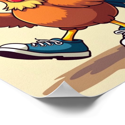 Schwänzchen Poster (Ecke)