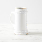 Schwänze Bierglas (Vorderseite Links)