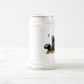 Schwänze Bierglas (Mittel)