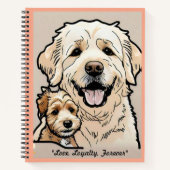 "Schwänze der Zusammengehörigkeit" Notizblock (Vorderseite)