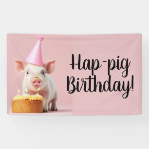 Schwänze Geburtstag! Banner